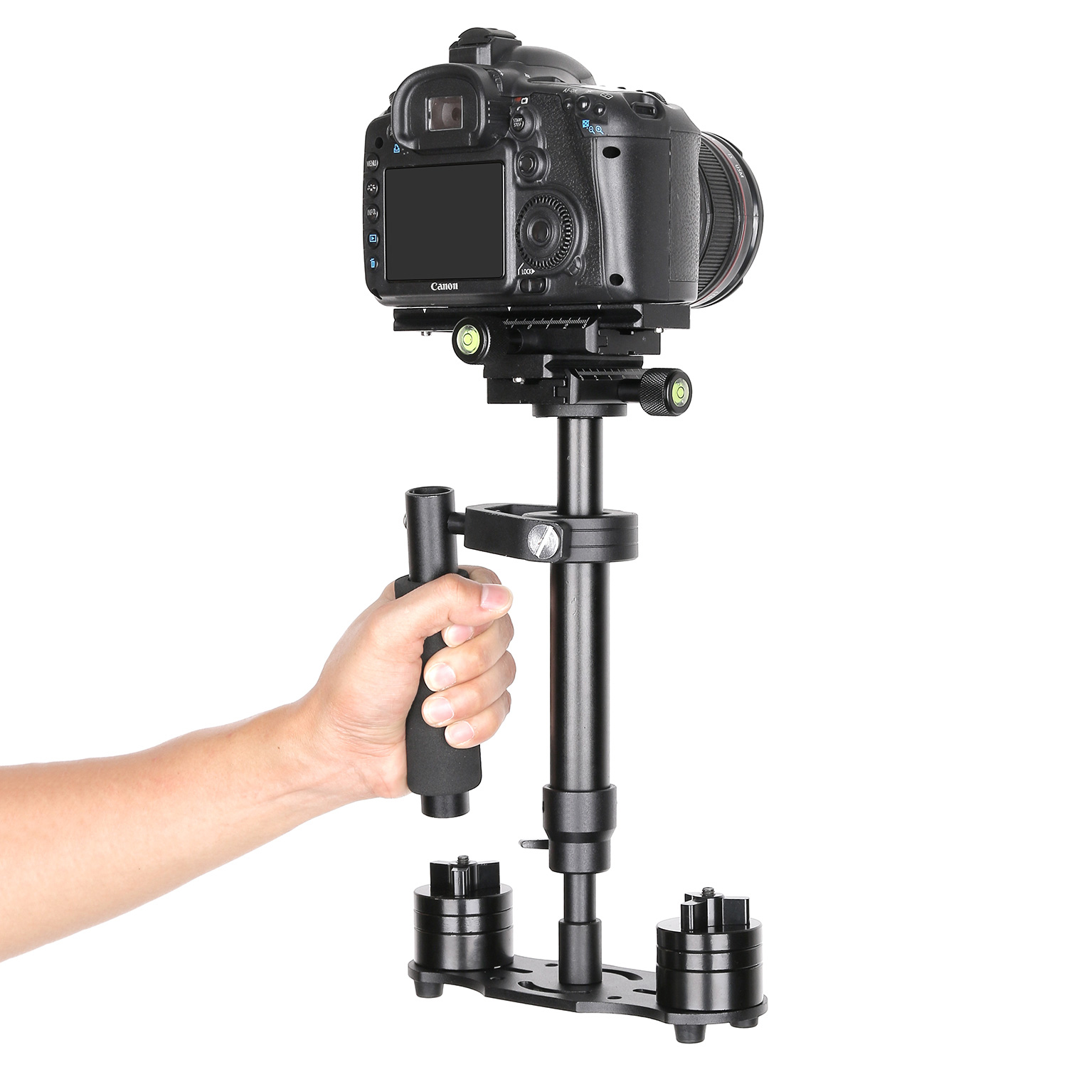 Camera Stabilizer DSLR Handheld Stabilizer Quick Release Plate 1/4 Pro